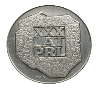 xxx-lat-prl srebrna moneta xxx lat PRL