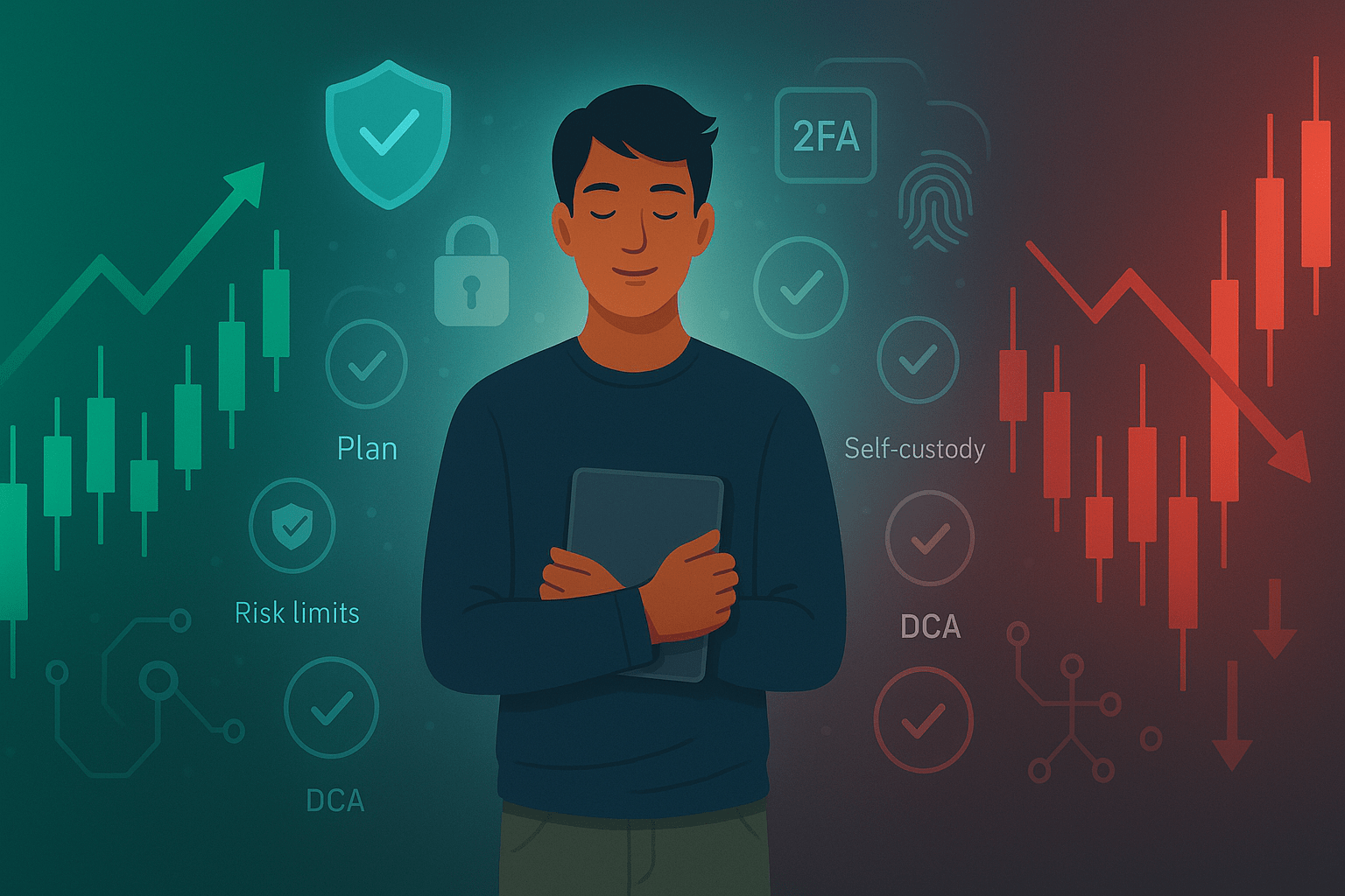 Jak pogodzić ryzyko z długoterminową strategią na giełdach kryptowalut?